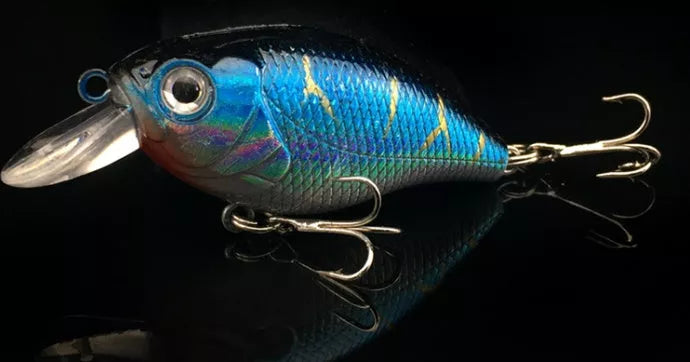 WALK FISH 5Pcs Fishing Lure Set with five vibrant minnow baits for effective fishing