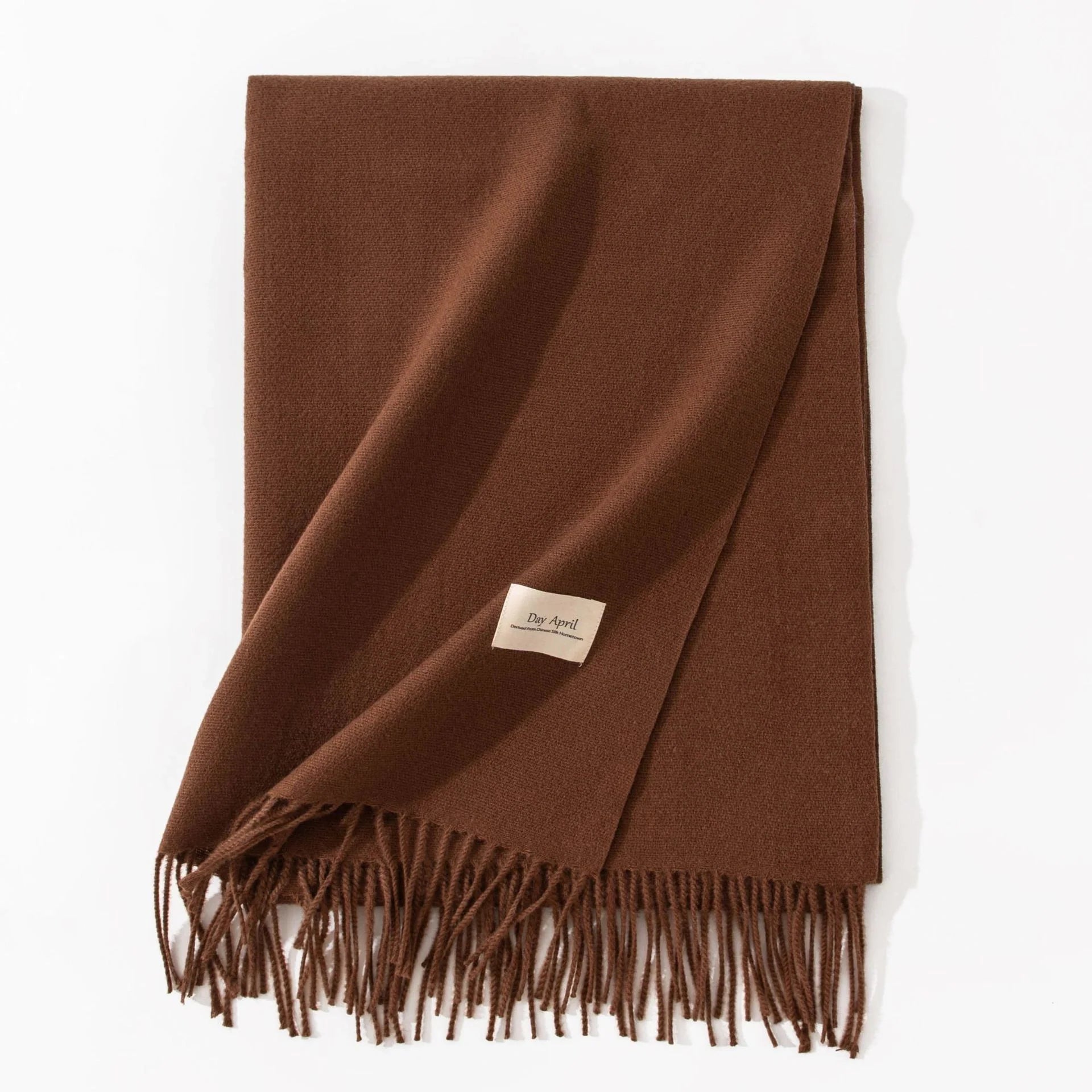 Elegant artificial cashmere scarf for women in various colors, perfect for winter warmth and style.