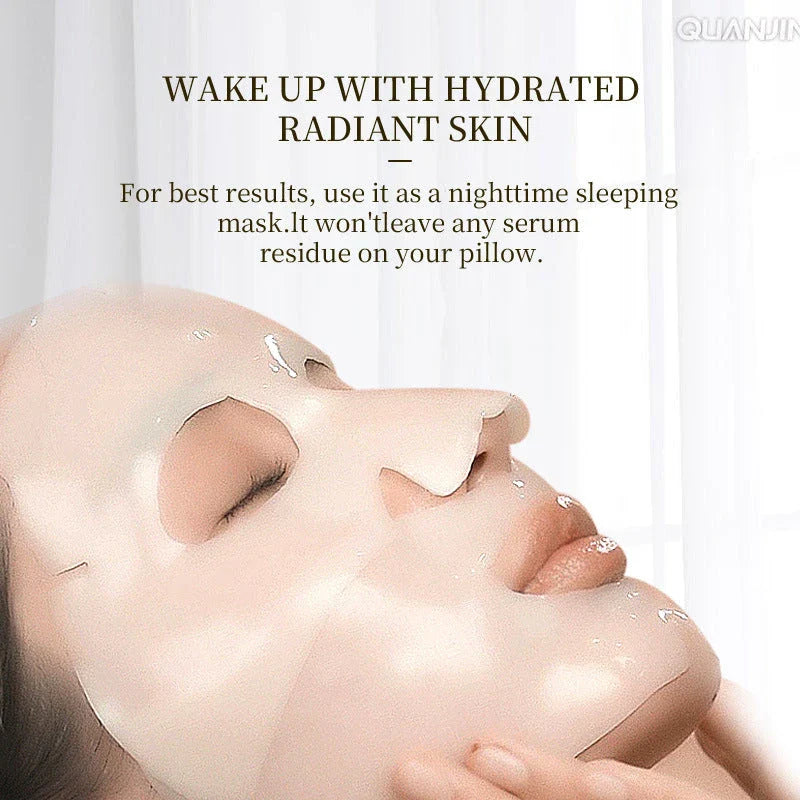 Collagen-infused face mask for rejuvenated, radiant skin