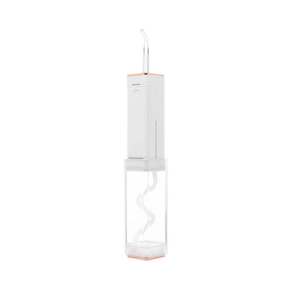 Powerful dental water flosser with dual cleaning modes, cordless USB charging, and IPX65 waterproof design for deep cleaning and fresh breath