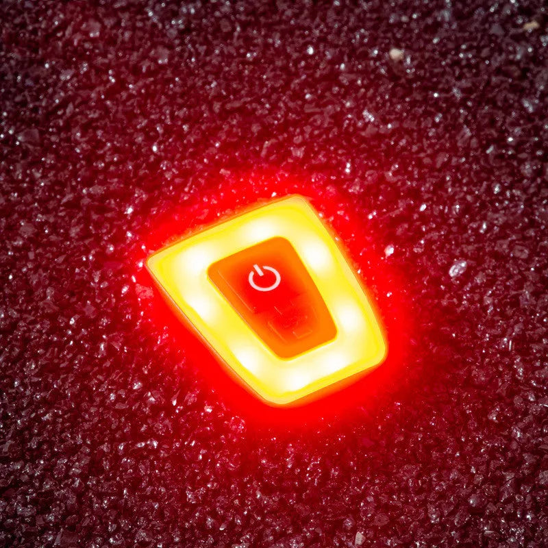 USB rechargeable bicycle taillight with three lighting modes