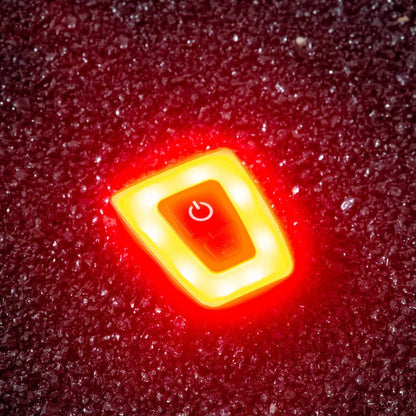USB rechargeable bicycle taillight with three lighting modes