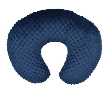 U-shaped nursing pillow pillowcase in coral fleece, available in multiple colours