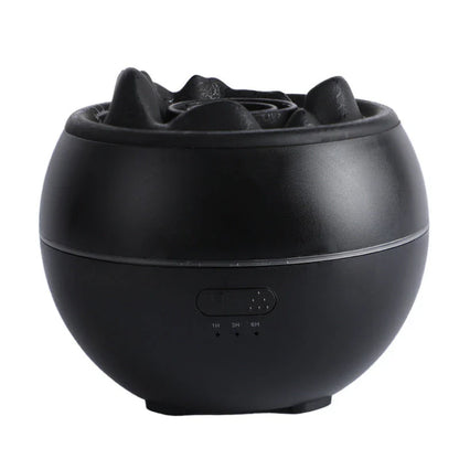 Sleek and compact aroma diffuser with adjustable timer settings, automatic shut-off, and large water tank for long-lasting fragrance dispersal
