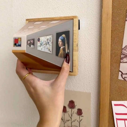 3D illusion night light with rechargeable LED and acrylic design, showing dynamic art effect