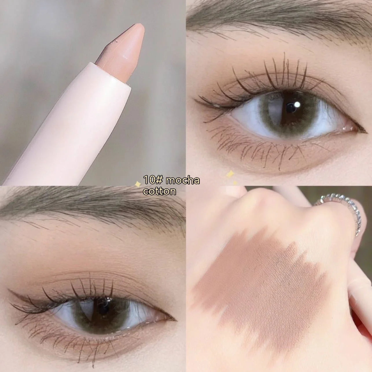 Crouching Silkworm Eyeliner Pen in 15 shades for brightening eye makeup