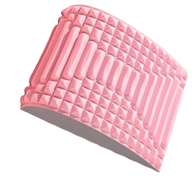 Premium lumbar spine massager for back, neck, and sciatica pain relief made with high-quality EVA foam