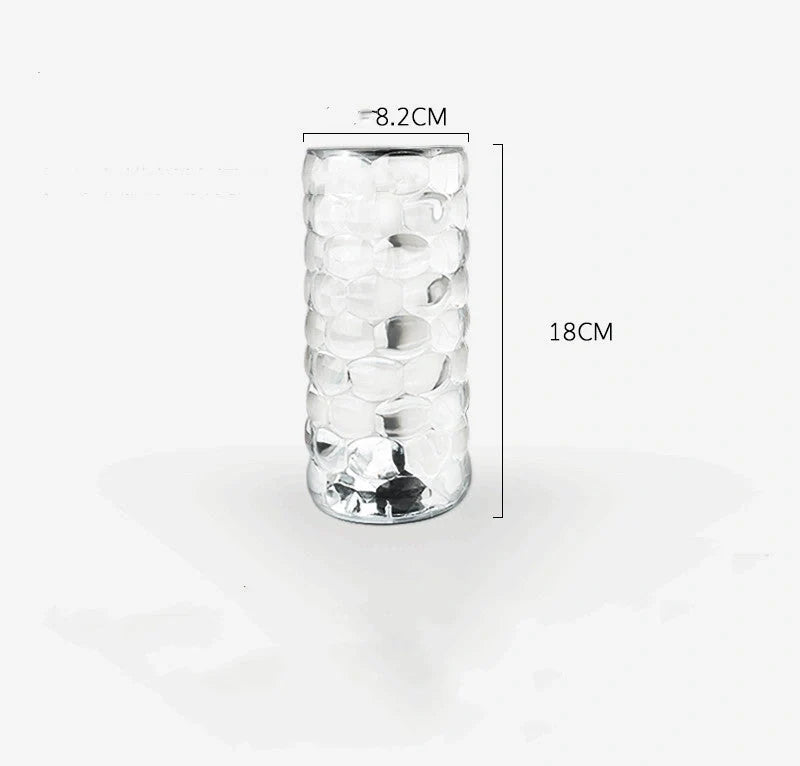Crystal table lamp with teardrop shape and 16-colour LED options for modern romantic lighting