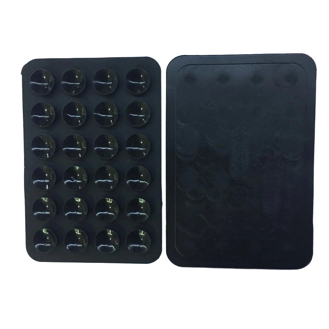 24 Grain Square Silicone Suction Cup for mobile phone and charging bank