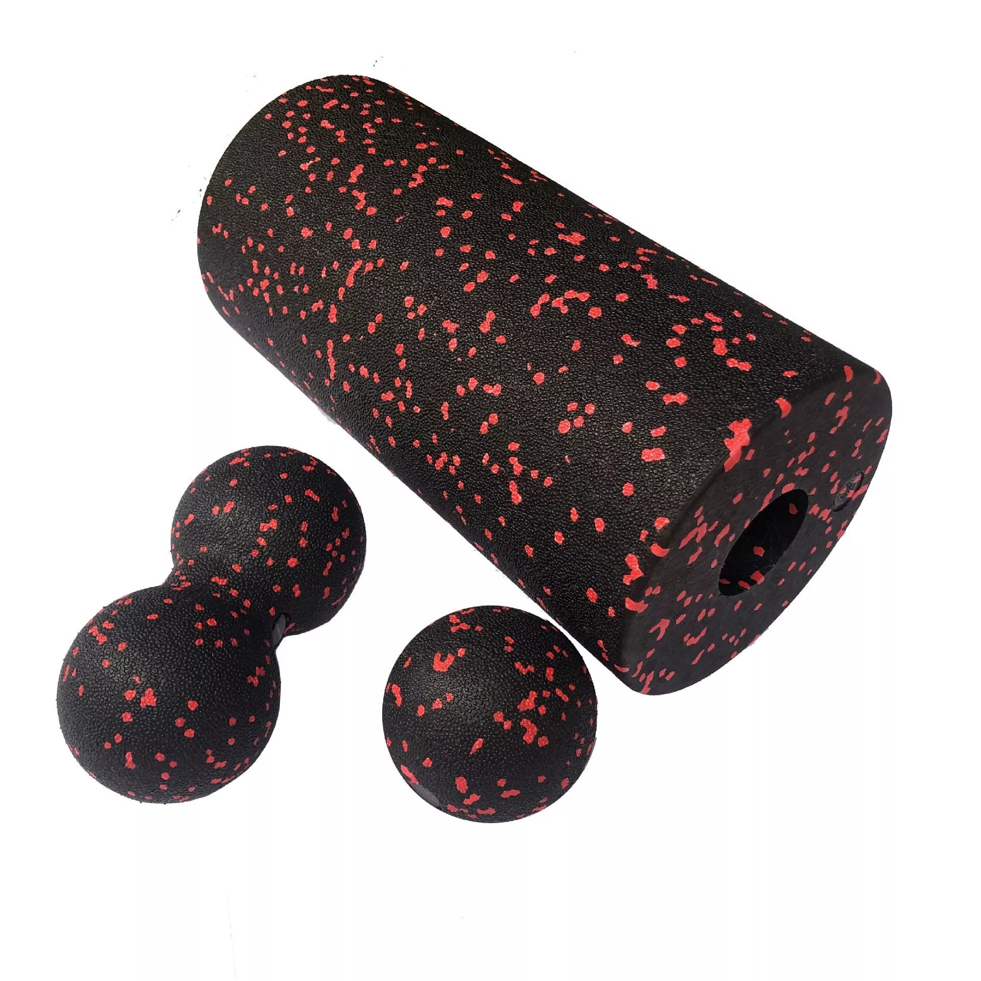 Yoga Column Peanut Ball EPP Foam Shaft set for core strength and flexibility