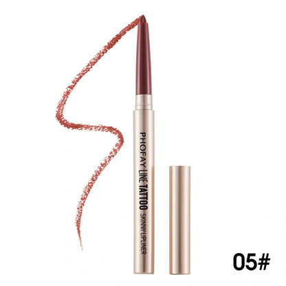 PHOFAY Lipliner with waterproof and anti-fading properties for long-lasting lip definition