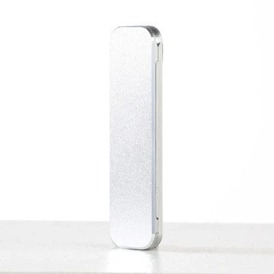 Premium aluminum alloy folding smartphone stand with adjustable viewing angle and one-second unfolding design