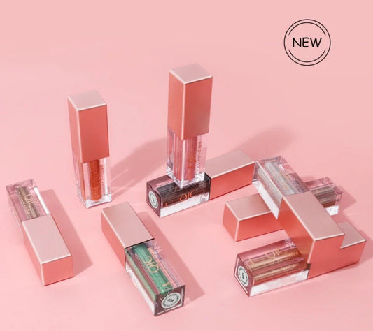 Liquid Eyeshadow with Diamond Pearlescent Finish in various colors