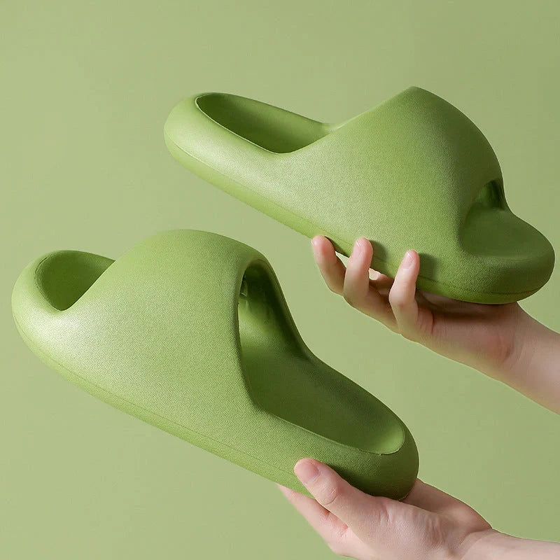 Bread Shoes Soft Slippers in candy colours with 3.5cm thick sole