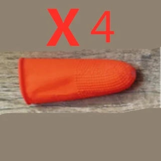 Premium Silicone Finger Guard with Stainless Steel Blade for Effortless Vegetable, Fruit, and Herb Harvesting