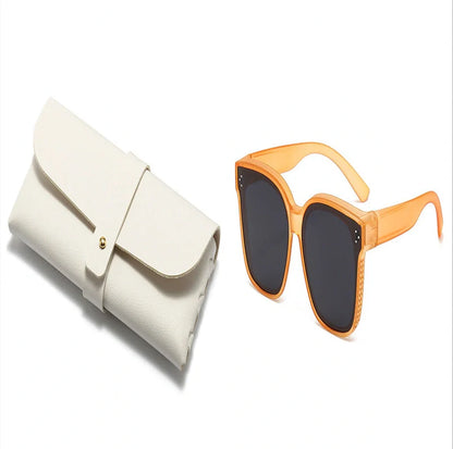 Polarised dual-use sunglasses with anti-glare mirror coating in various colours