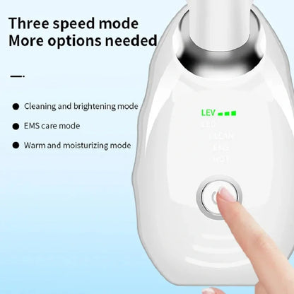 LED Photon Therapy Face & Neck Massager for skin tightening and anti-aging
