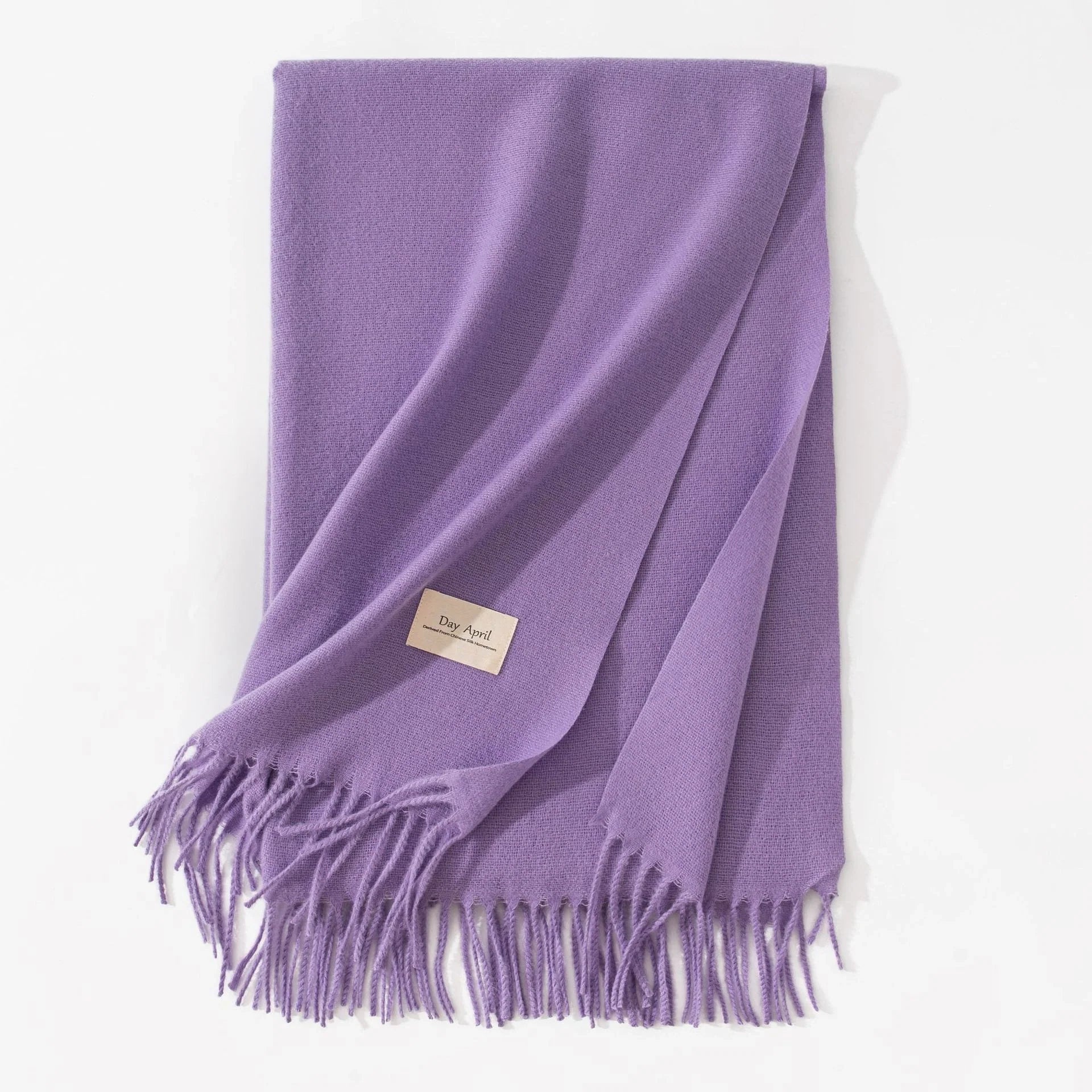 Elegant artificial cashmere scarf for women in various colors, perfect for winter warmth and style.