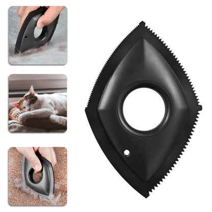 Versatile pet hair remover tool with adjustable cleaning modes for effective removal of cat and dog fur from cars, carpets, upholstery and more