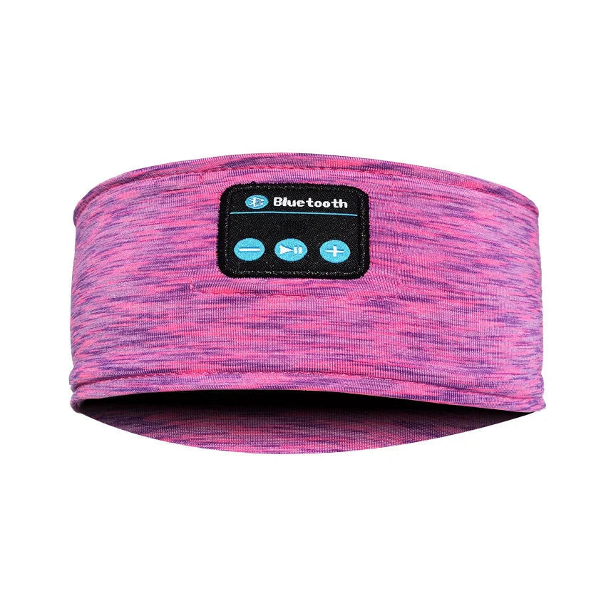 Wireless music headband with Bluetooth, hands-free calling, and voice control features