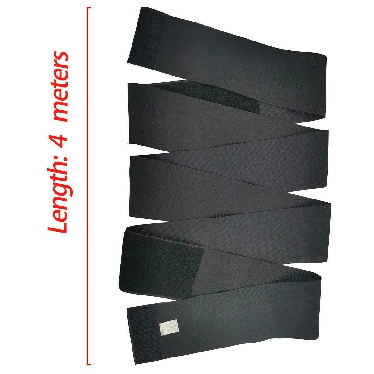 Premium waist trainer bodyshaper in black, designed to sculpt and slim the figure with comfort and style.