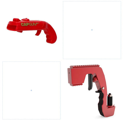 A catapult-style bottle opener made of high-quality ABS plastic, designed with a playful American-inspired flair to add entertainment to any British drinking occasion.