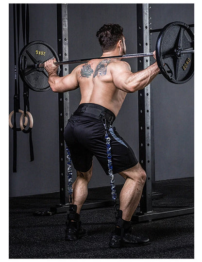 Vertical Trainer Leg Strength Resistance Bands for basketball, football, volleyball training