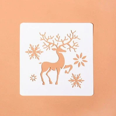 DIY Christmas Hand Tent Album Grow Up Template for creative crafting