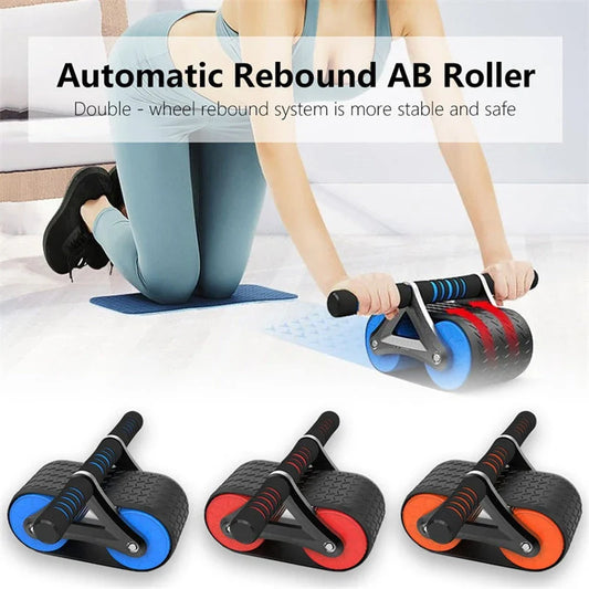 Premium Dual-Wheel Abdominal Roller for Intense Core and Arm Workouts - Durable Construction, Comfortable Grip, Suitable for All Fitness Levels