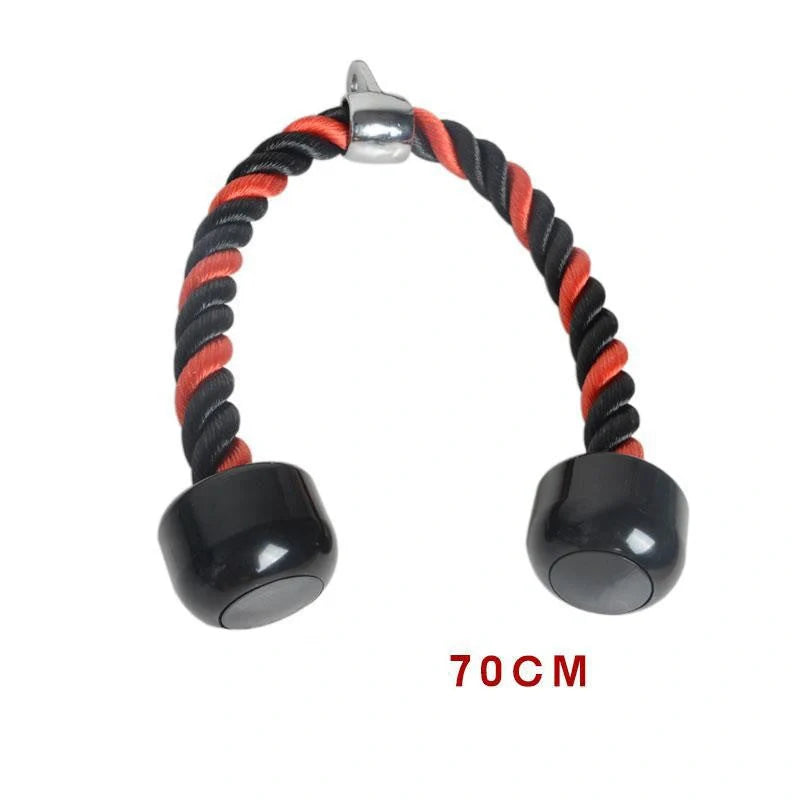 Nylon pull rope fitness equipment with silent pulley and 2.5-metre climbing rope