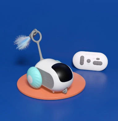 Wireless Interactive Cat Toy Car with Remote Control - Engaging Feline Fun