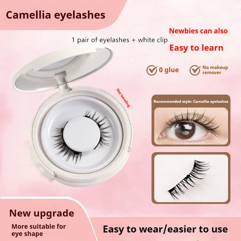 Magnetic mink false eyelashes in various styles and colours, designed for a natural and captivating eye look.