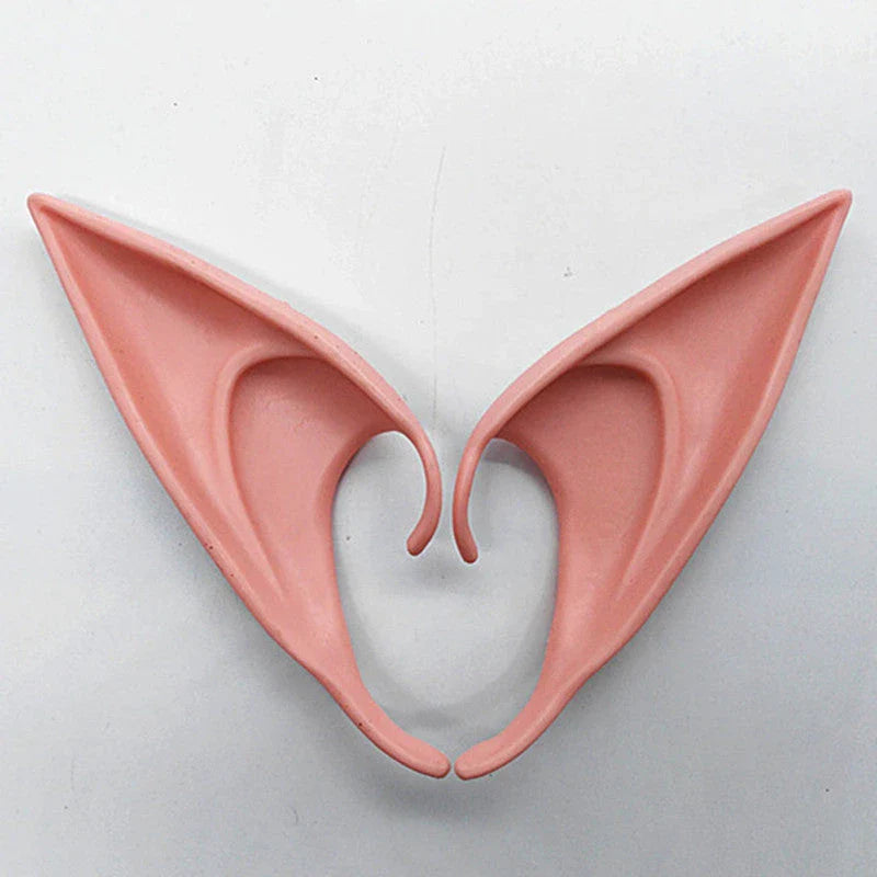 Elf ears in various colours and sizes, made from high-quality, non-toxic latex for a comfortable and realistic Halloween costume accessory