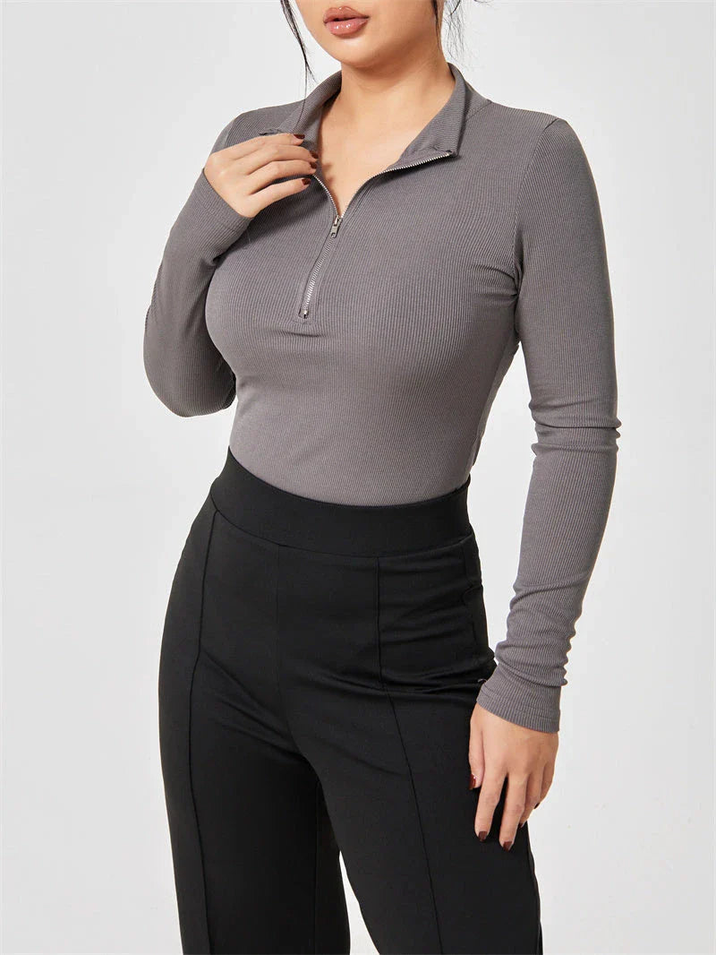 Slimming seamless long sleeve jumpsuit for women in various colors and styles