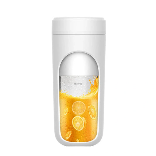 GREECHO Portable Wireless Electric Juicer in white with USB charging