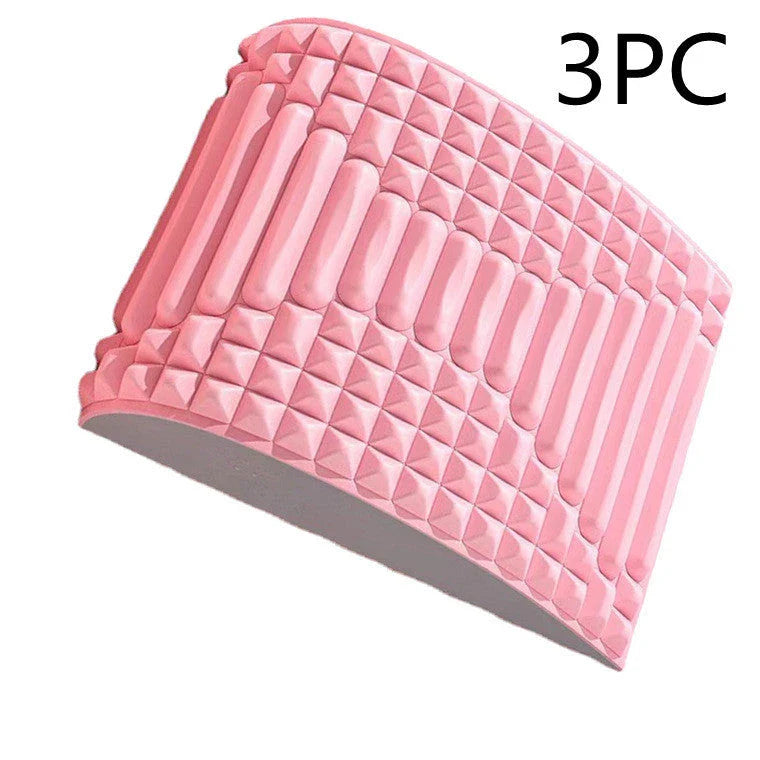 Premium lumbar spine massager for back, neck, and sciatica pain relief made with high-quality EVA foam
