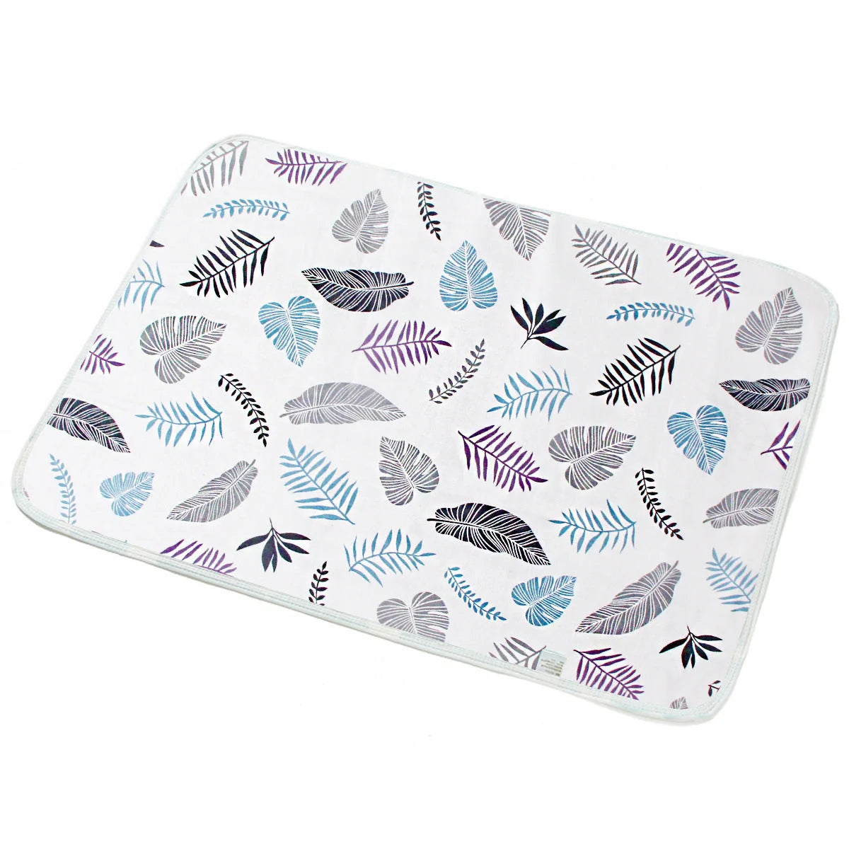 Cotton cartoon waterproof baby changing pad with playful patterns, 50*70cm