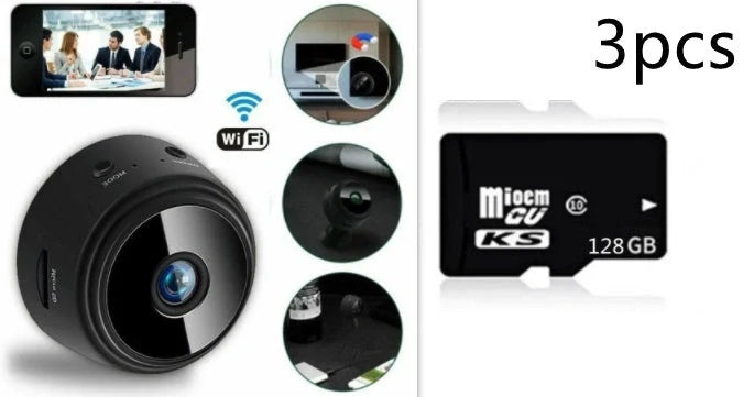 A9 Magnetic Suction Security Camera with HD and infrared night vision features
