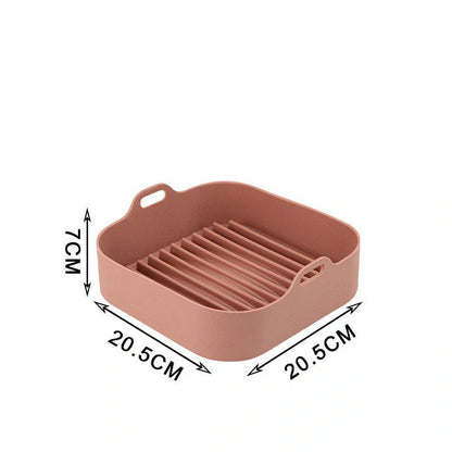 Air fryer silicone pot replacement liners in various colours and sizes
