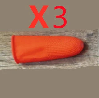 Premium Silicone Finger Guard with Stainless Steel Blade for Effortless Vegetable, Fruit, and Herb Harvesting