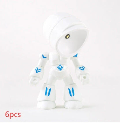 Mini LED Hero Robot Table Lamp with adjustable arms and 360° rotating head
