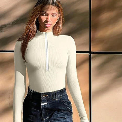 Slimming seamless long sleeve jumpsuit for women in various colors and styles