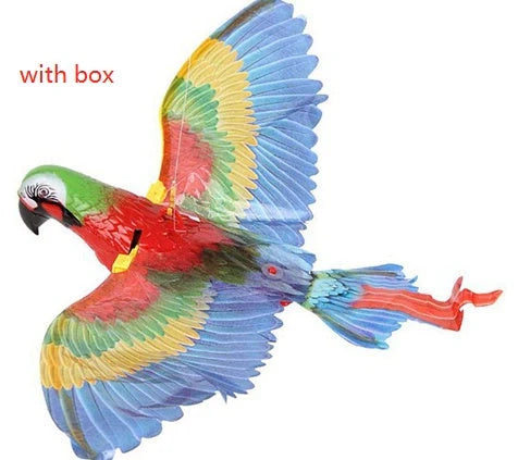 Interactive hanging eagle cat toy for dynamic play