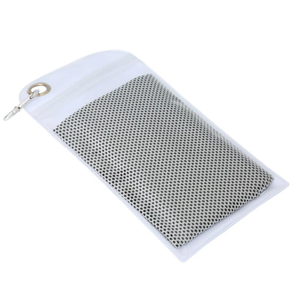 Mountaineering Cooling Towel in various vibrant colours, designed for outdoor activities and heat relief