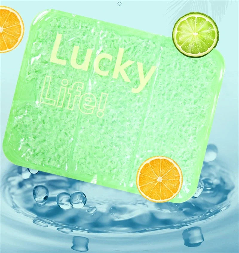 Summer Ice Crystal Pad Gel Cooling Artifact in various colors