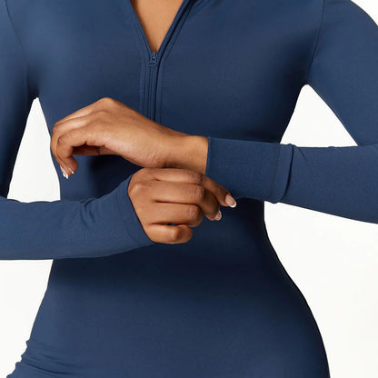 Cozy, versatile jumpsuit in various colors and sizes, perfect for yoga, fitness, and outdoor activities