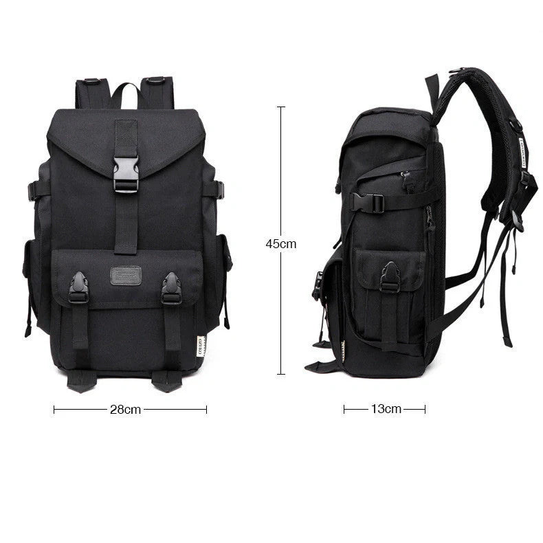 Oxford Cloth Notebook Bag with multiple pockets and breathable strap