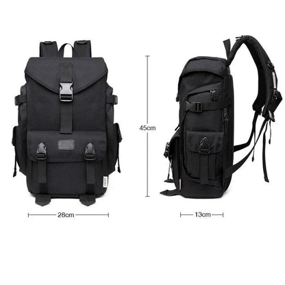 Oxford Cloth Notebook Bag with multiple pockets and breathable strap