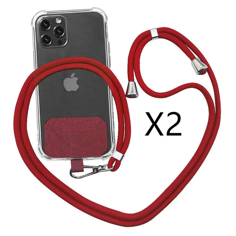 Secure and stylish phone lanyard with versatile wearing options, reinforced metal hardware, and durable, skin-friendly materials