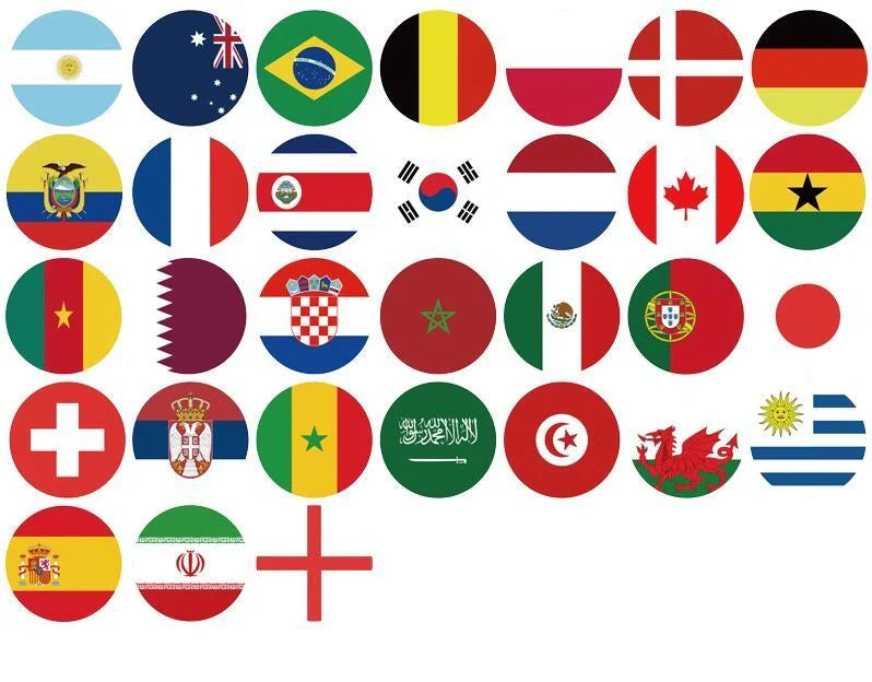 World Cup Qatar Football Biodegradable Dishwashing Sponges - Eco-friendly cleaning tool